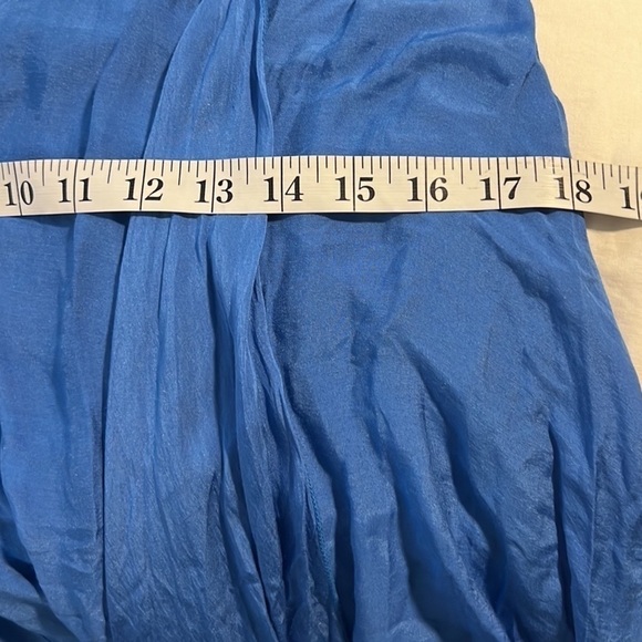 Simply Couture Gorgeous &Vibrant Blue Dress,Draped Layers,Soft, Romantic,Size M - Picture 16 of 16